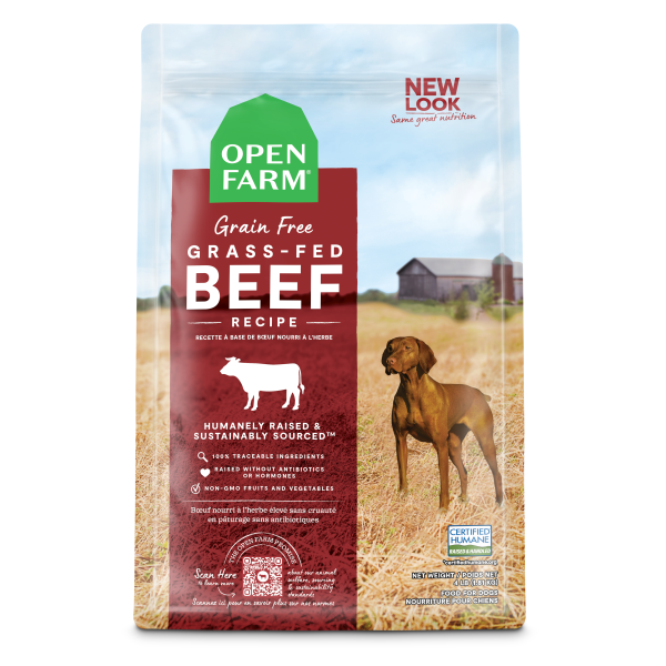 Open Farm Grass-Fed Beef Recipe | Pisces