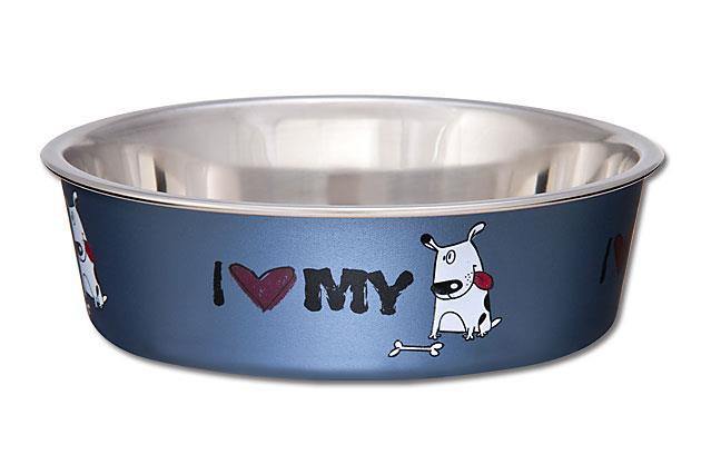 Loving Pets Bella Bowl - I Love My Dog - Pisces Pet Emporium