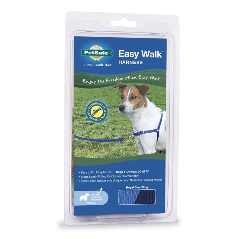 Pet Safe Easy Walk Harness - Blue - Pisces Pet Emporium