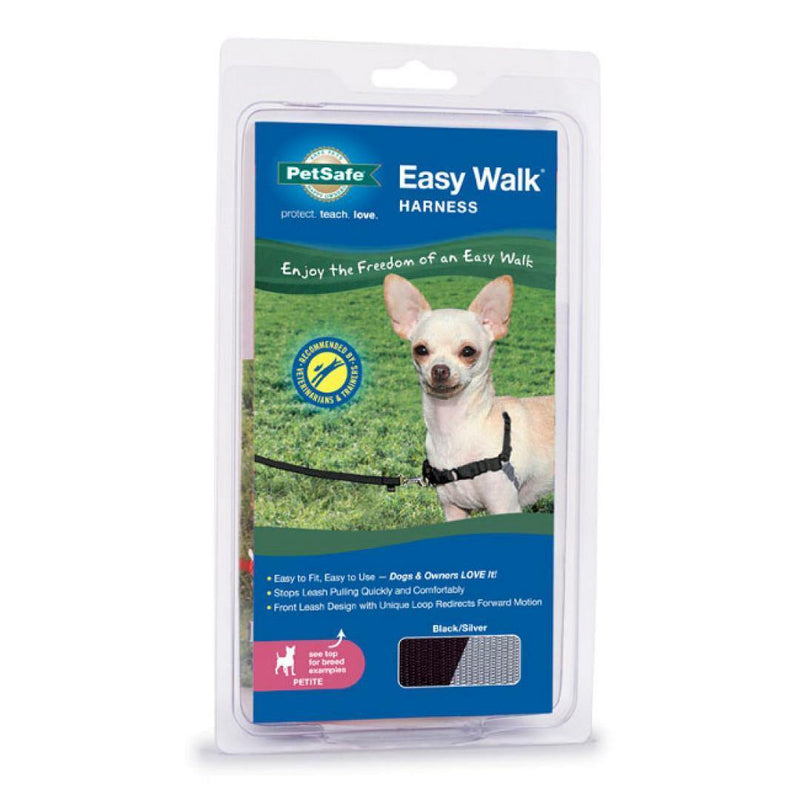 Pet Safe Easy Walk Harness - Black - Pisces Pet Emporium