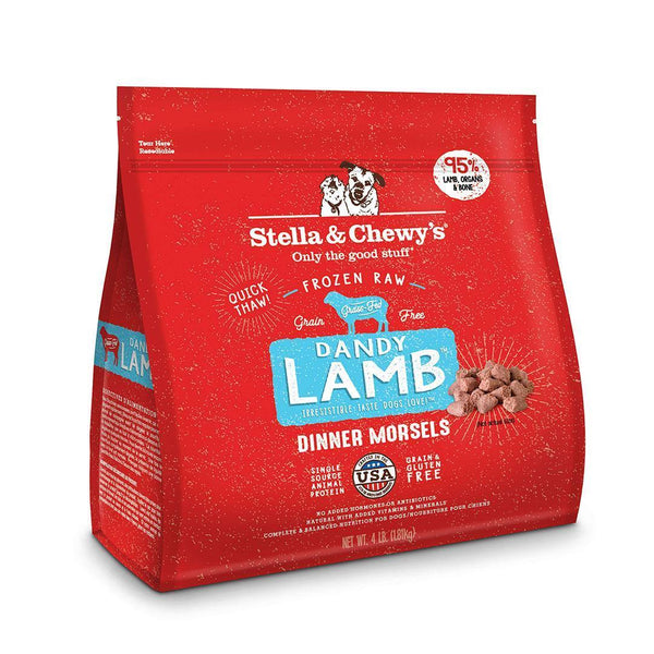 Stella & Chewy's Frozen Raw Dinner Morsels Dandy Lamb 1.81kg - Pisces Pet Emporium