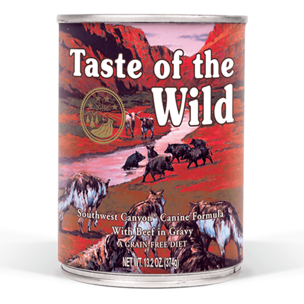 Taste of the Wild Southwest Canyon Canine Formula Dog Food 374 g - Pisces Pet Emporium