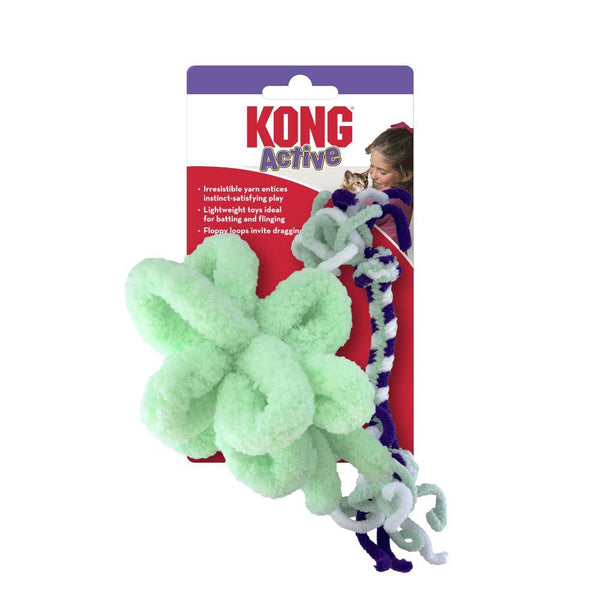 KONG Cat Active Rope Yarn Toy 2 Pack | Pisces