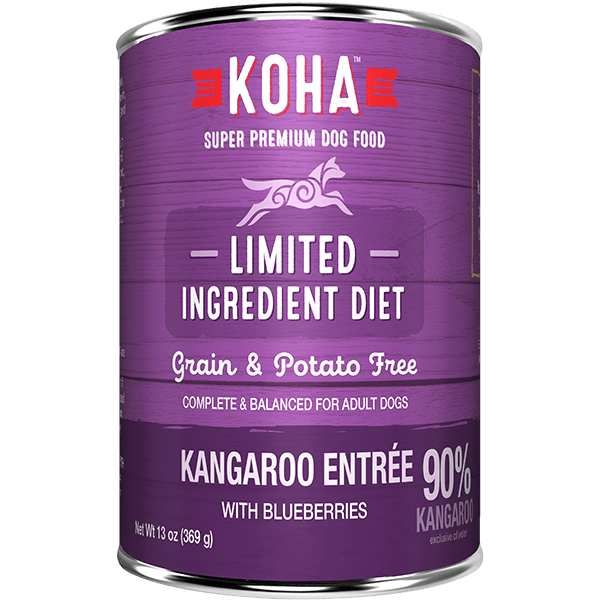 Koha Dog Limited Ingredient Wild Kangaroo Entree - 369 g - Pisces Pet Emporium