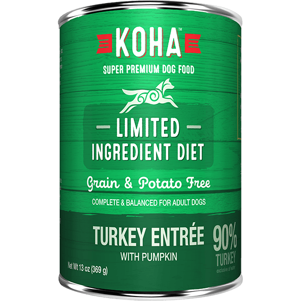 Koha Dog Limited Ingredient Turkey Entree - 369 g - Pisces Pet Emporium