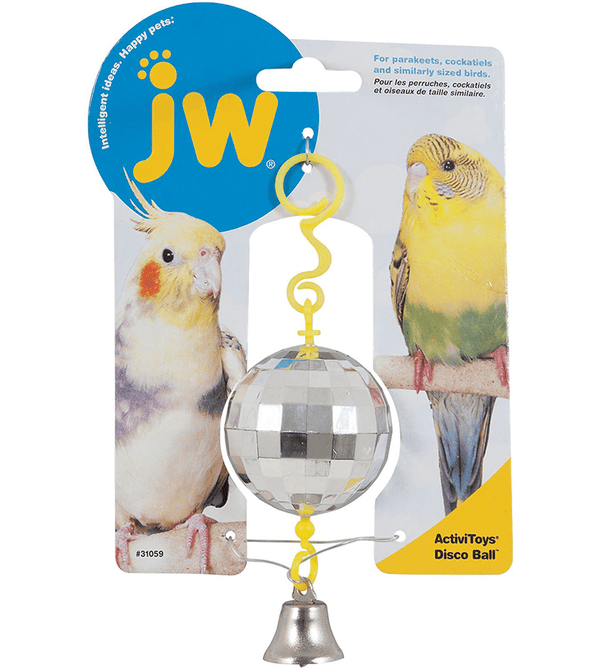JW Pet Disco Ball Bird Toy - Pisces Pet Emporium