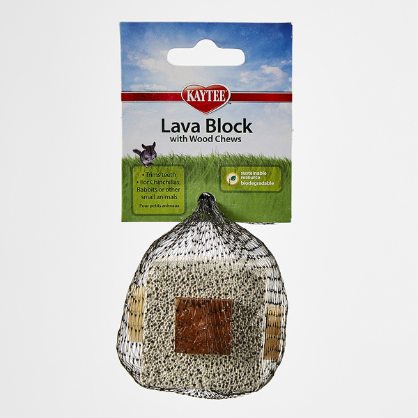 Kaytee Lava Block w/ Wood Chews - Pisces Pet Emporium