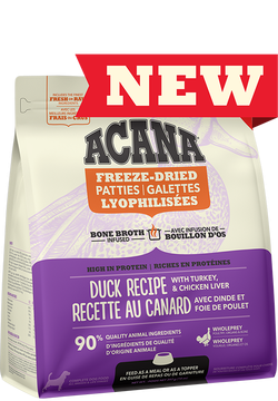 Acana Freeze-Dried Duck Patties - Pisces Pet Emporium
