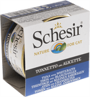 Schesir Adult Cat Food Tuna with Whitebaits 85 g - Pisces Pet Emporium