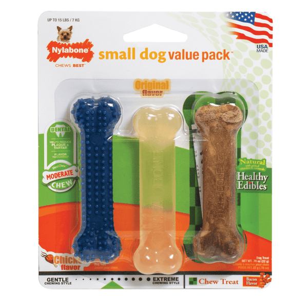 Nylabone Small Dog Value Pack - Pisces Pet Emporium