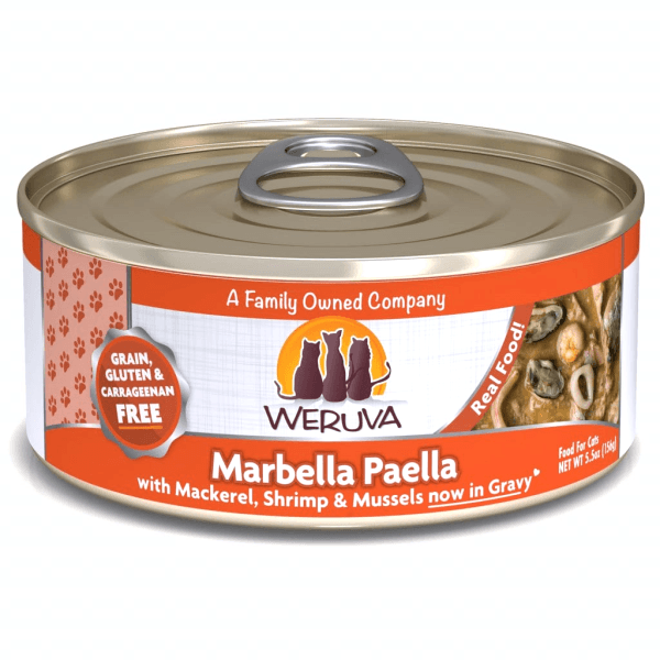 Weruva Marbella Paella Mackerel, Shrimp & Mussels - 156 g - Pisces Pet Emporium
