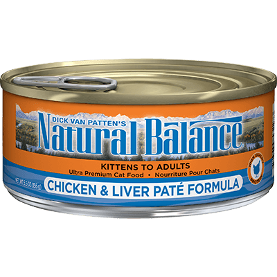 Natural Balance Cat Chicken & Liver Pate - 156 g - Pisces Pet Emporium
