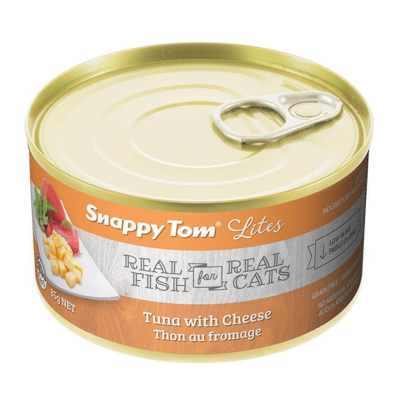 Snappy Tom Lites Tuna & Cheese Cat Food 85 g - Pisces Pet Emporium