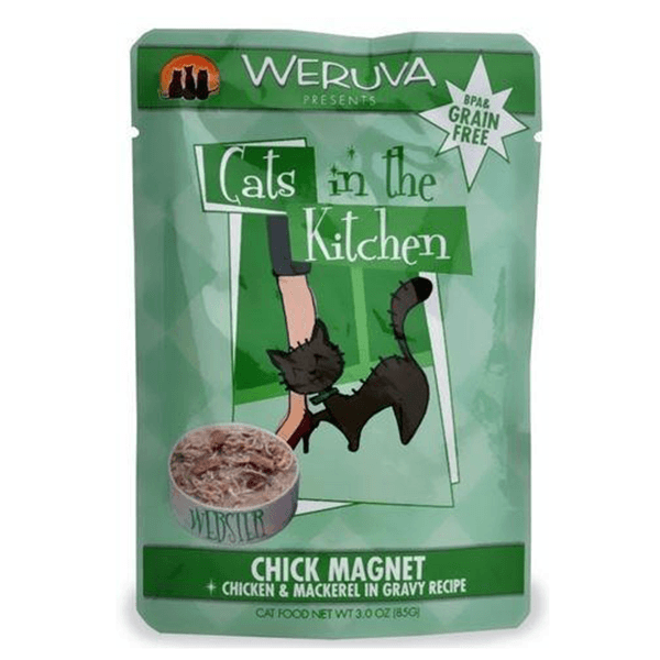 Cats in the Kitchen Chick Magnet 85 g - Pisces Pet Emporium
