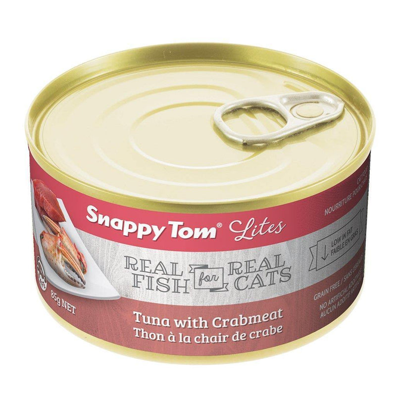 Snappy Tom Lites Tuna & Crabmeat Cat Food 85 g - Pisces Pet Emporium