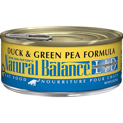 Natural Balance Cat Limited Ingredient Duck & Green Pea - 156 g - Pisces Pet Emporium
