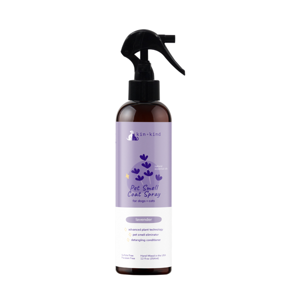 Kin+Kind Pet Smell Coat Spray - Lavender - Pisces Pet Emporium