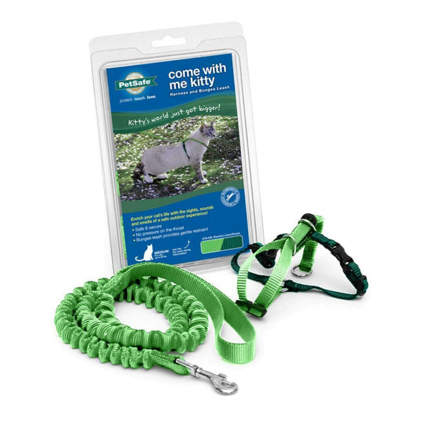 Pet Safe Come With Me Kitty Harness - Lime & Green - Pisces Pet Emporium
