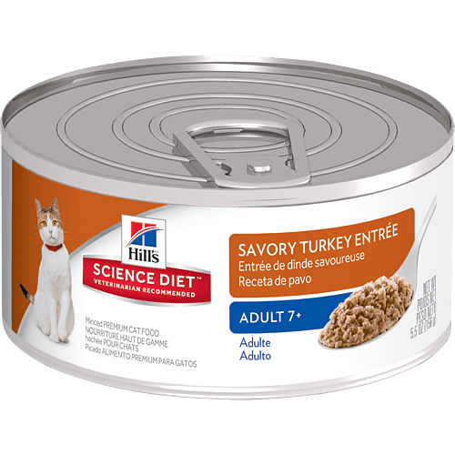Science Diet Adult 7+ Cat Savory Turkey 156 g - Pisces Pet Emporium