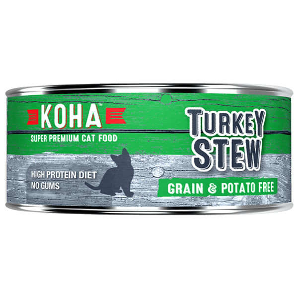 Koha Cat Turkey Stew 156 g - Pisces Pet Emporium