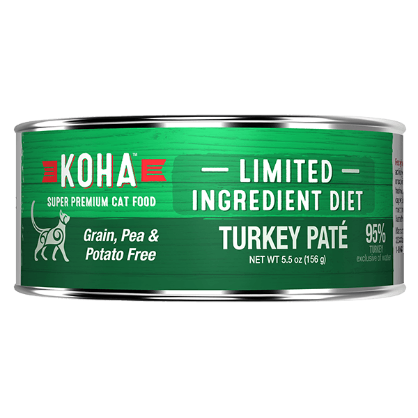 Koha Cat Limited Ingredient Turkey Pate - 156 g - Pisces Pet Emporium