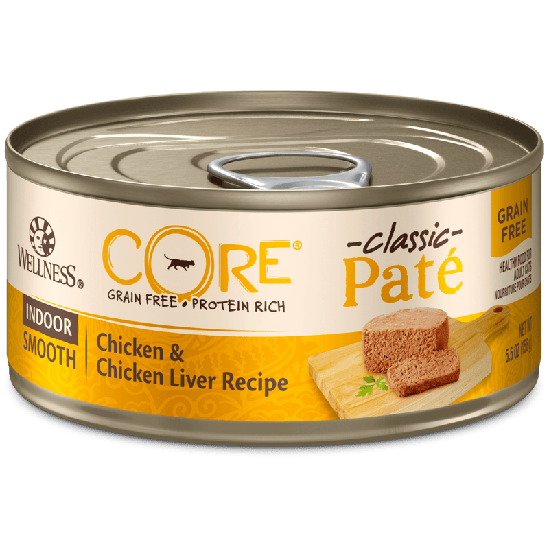 Wellness Core Indoor Cat Chicken & Chicken Liver 156 g - Pisces Pet Emporium
