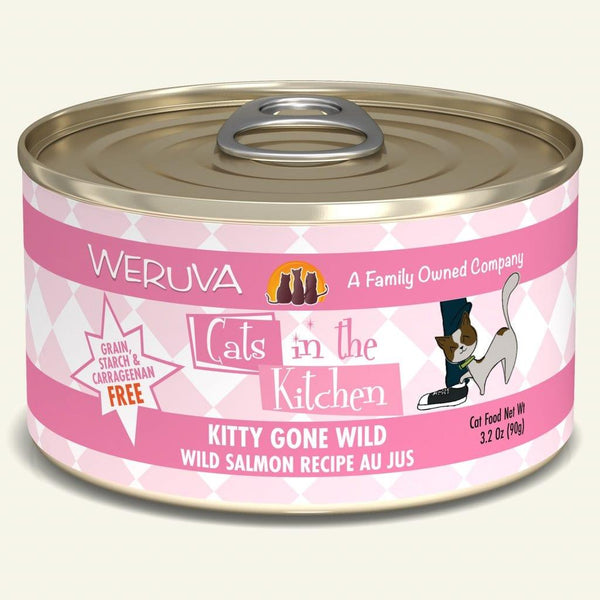 Cats in the Kitchen Kitty Gone Wild Salmon 170 g | Pisces Pets 