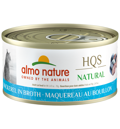 Almo Nature HQS Natural Mackerel 70g Cat Food | Pisces