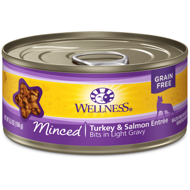 Wellness Cat Minced Turkey & Salmon - 156 g - Pisces Pet Emporium
