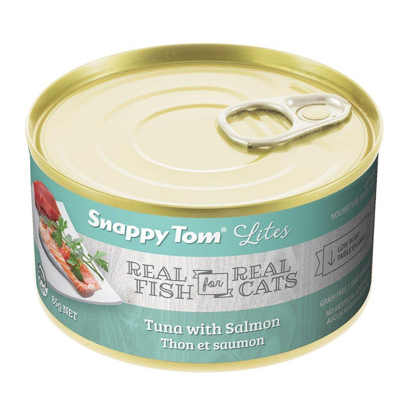 Snappy Tom Lites Tuna & Salmon Cat Food 85 g - Pisces Pet Emporium