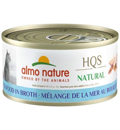 Almo Nature HQS Natural Mixed Seafood 70g Cats | Pisces