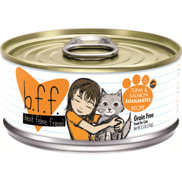 Weruva BFF Cat Tuna & Salmon Soulmates - 156 g - Pisces Pet Emporium