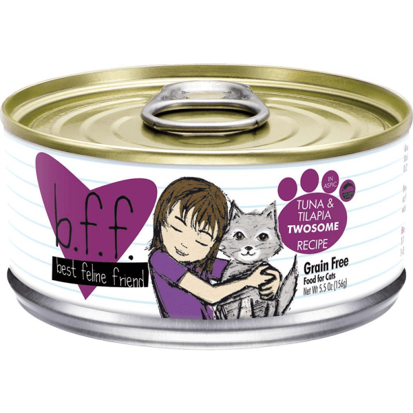 Weruva BFF Cat Tuna & Tilapia Twosome - 156 g - Pisces Pet Emporium