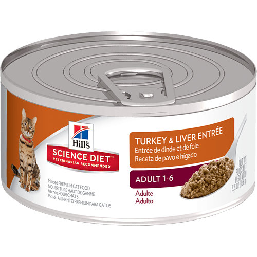 Science Diet Adult Cat Turkey & Liver 156 g - Pisces Pet Emporium