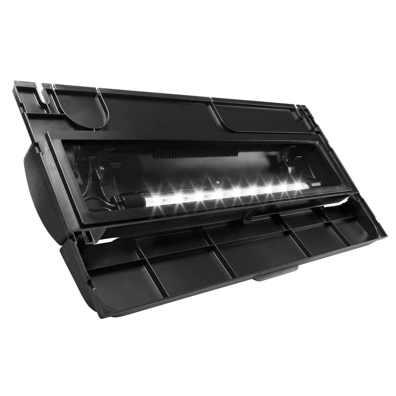 Aqueon Deluxe LED Full Hood - Black - Pisces Pet Emporium