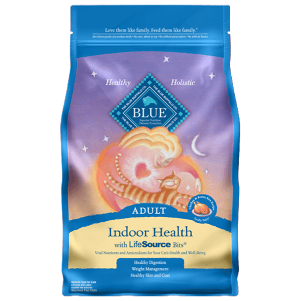 Blue Adult Cat Indoor Health Chicken & Brown Rice 3.2 Kg - Pisces Pet Emporium