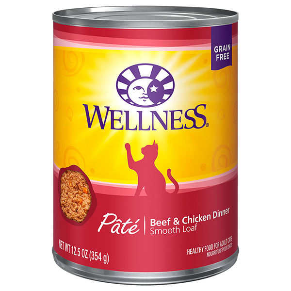 Wellness Cat Beef & Chicken Pate - 354 g - Pisces Pet Emporium