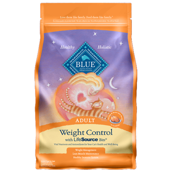 Blue Adult Cat Weight Control Chicken & Brown Rice 3.2 Kg - Pisces Pet Emporium