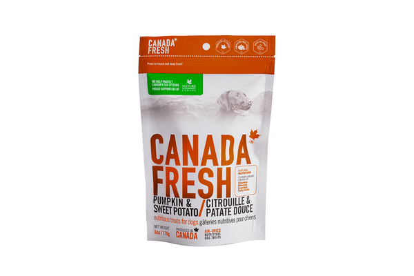 Canada Fresh Dog Treats - Pumpkin Sweet Potato | Pisces