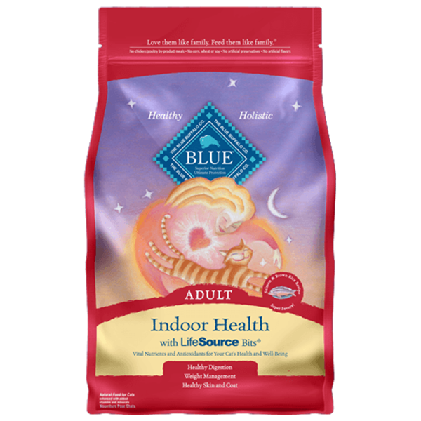 Blue Adult Indoor Cat Health Salmon & Brown Rice 3.2 Kg - Pisces Pet Emporium