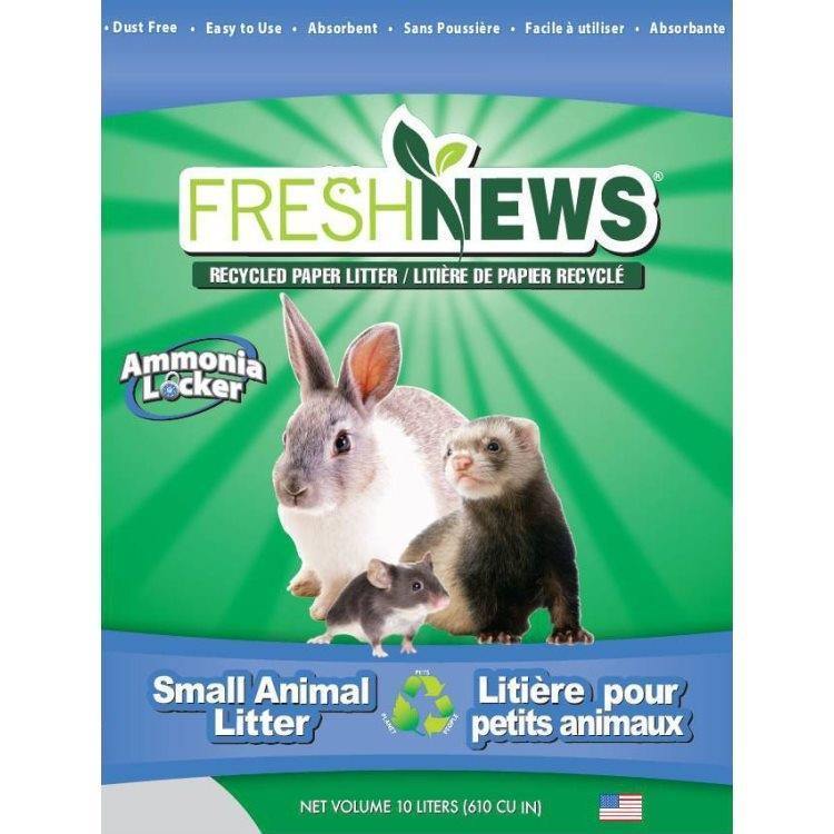 Fresh News Small Animal Litter - 10L - Pisces Pet Emporium