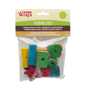 Living World Nibblers Shapes Mix Wood Chews - Pisces Pet Emporium