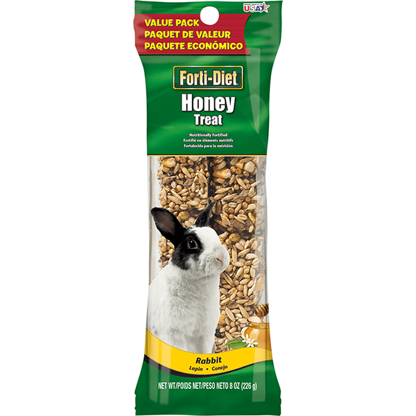 Kaytee Forti-Diet Pro Health Honey Treat Stick - Rabbit - Pisces Pet Emporium