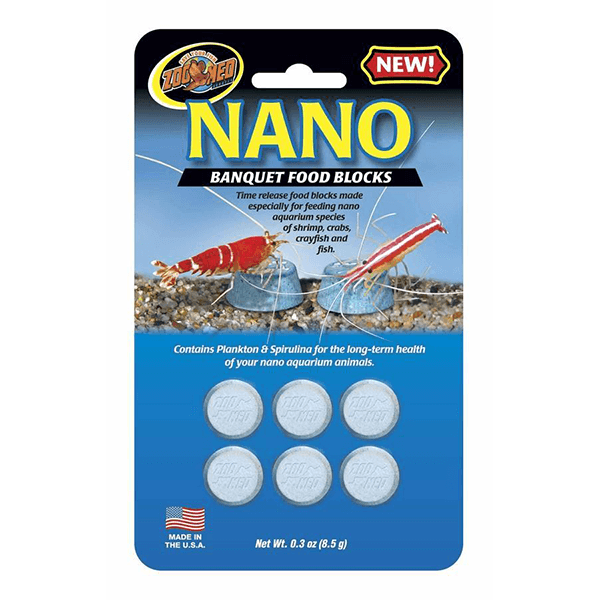 Zoo Med Nano Banquet Food Blocks - Pisces Pet Emporium