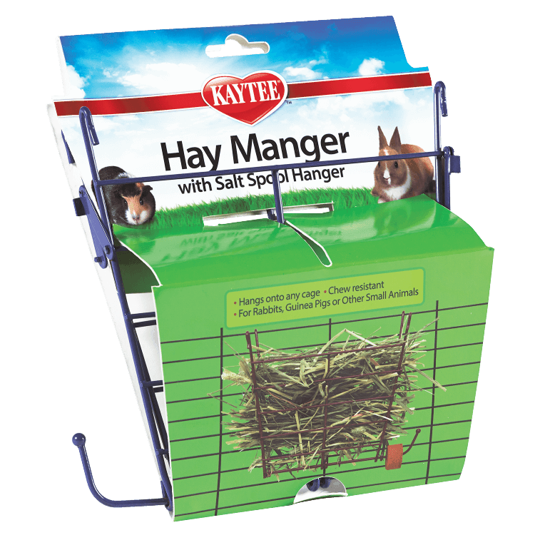 Kaytee Hay Manager with Salt Spoon Hanger - Pisces Pet Emporium
