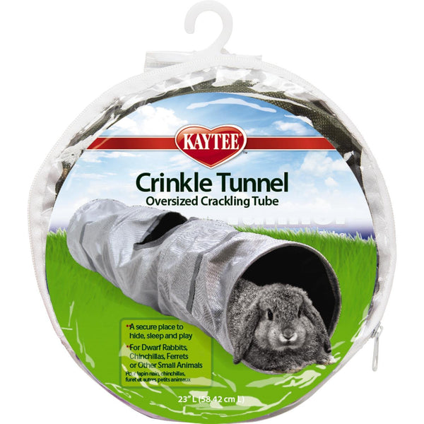 Kaytee Crinkle Tunnel - Oversized 23in - Pisces Pet Emporium