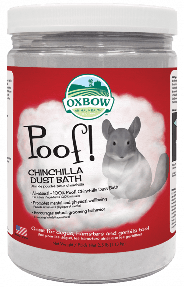 Oxbow Poof! Chinchilla Dust - 1.13kg - Pisces Pet Emporium