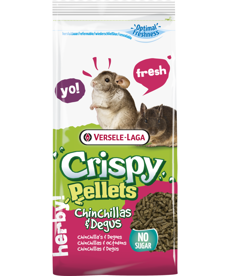 Versele-Laga Crispy Pellets - Chinchillas & Degus - Pisces Pet Emporium