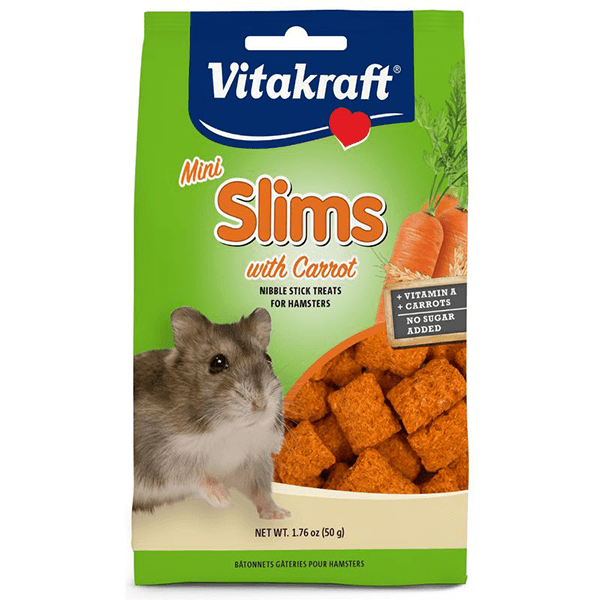 Vitakraft Mini Slims with Carrot for Hamsters - 50 g - Pisces Pet Emporium