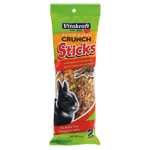 Vitakraft Whole Grains & Wild Berries Sticks for Rabbits - Pisces Pet Emporium